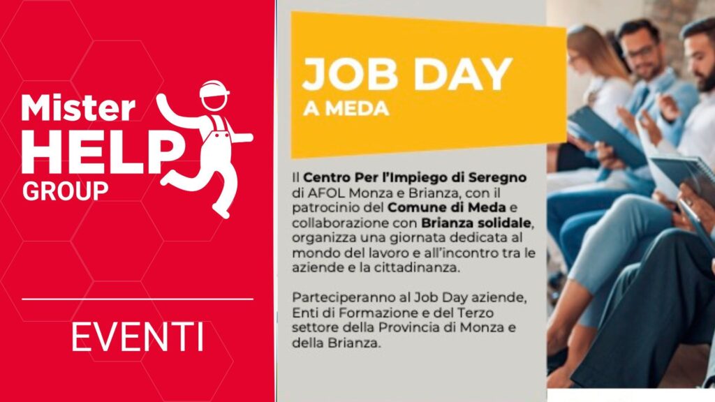 Eventi Mister Help - Job Day a Meda